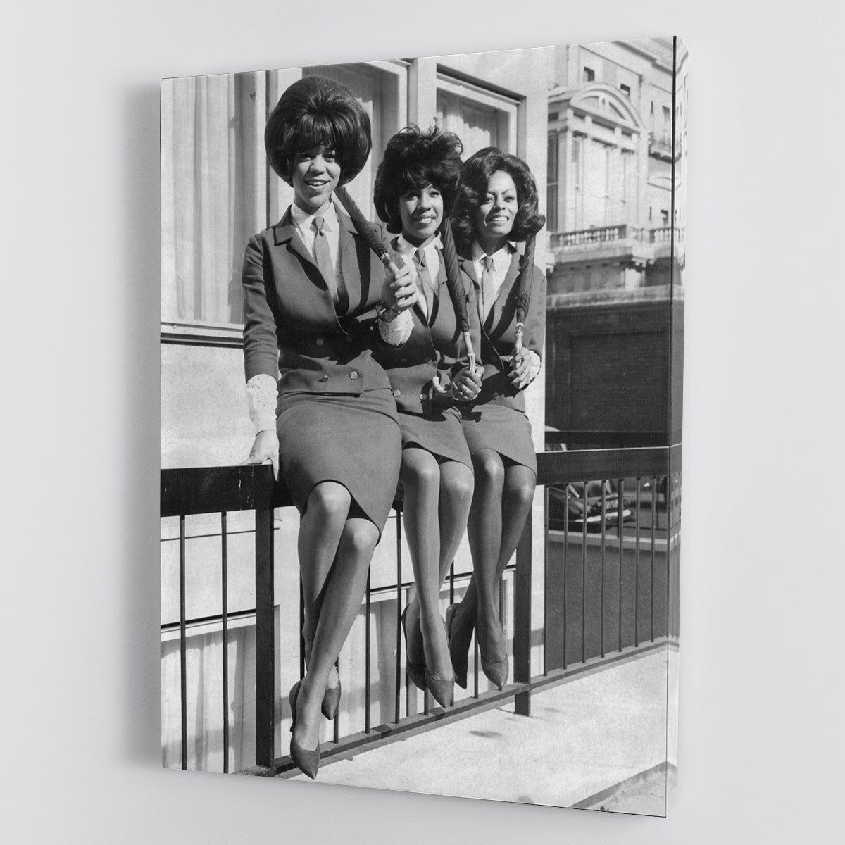 The Supremes in London Canvas Print or Poster - Canvas Art Rocks - 1