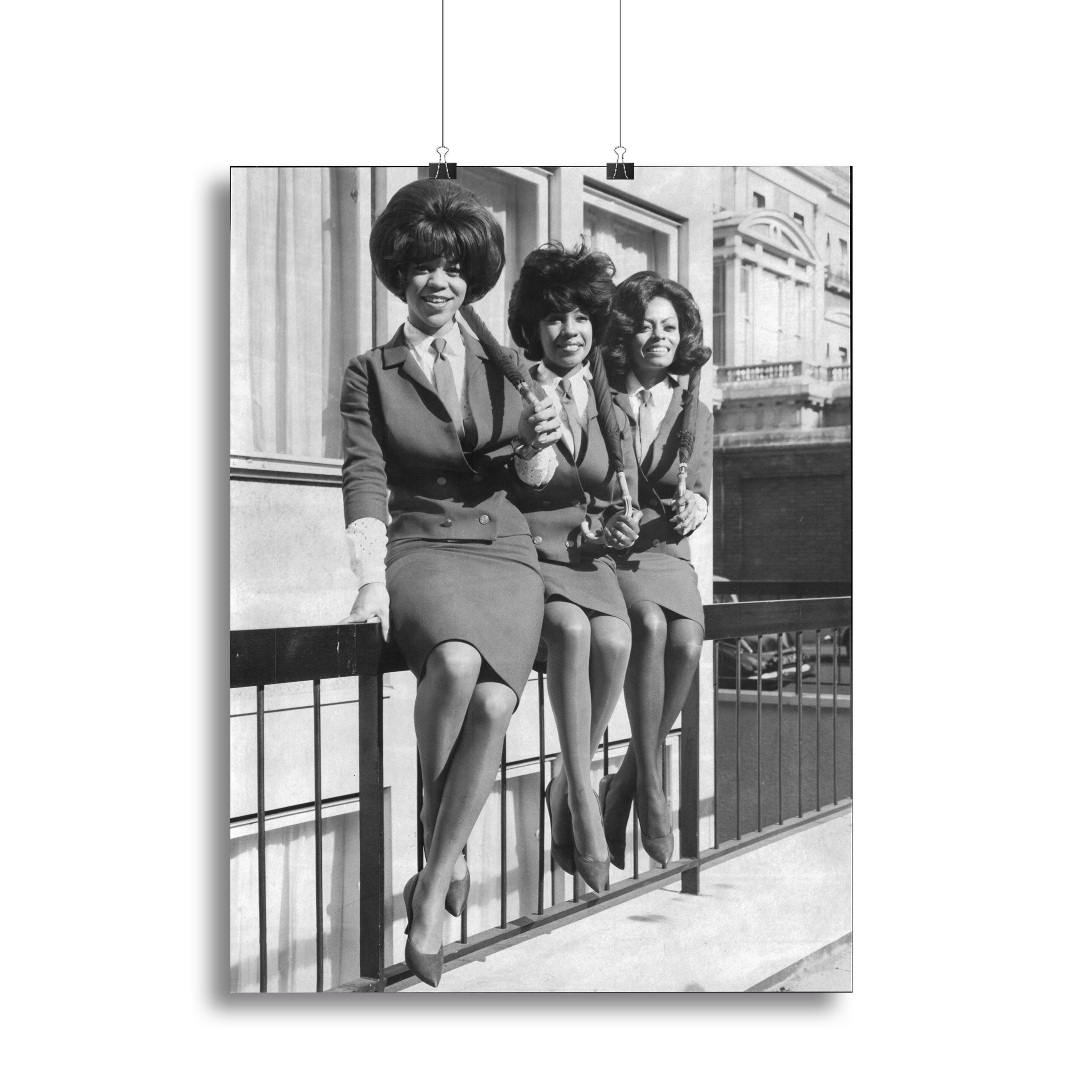 The Supremes in London Canvas Print or Poster - Canvas Art Rocks - 2