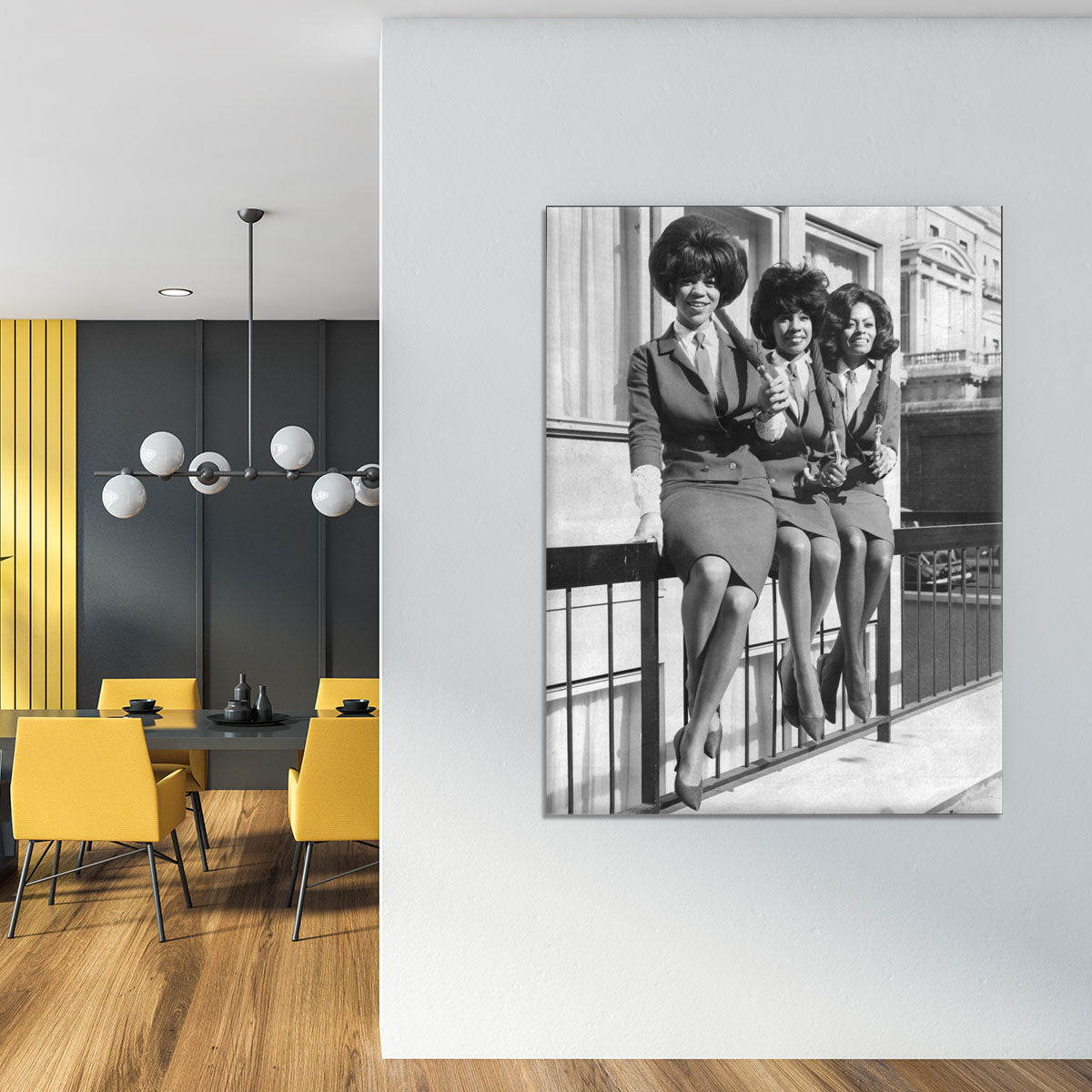 The Supremes in London Canvas Print or Poster - Canvas Art Rocks - 4
