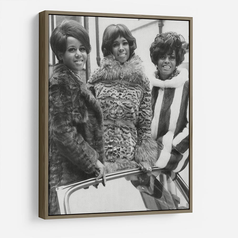 The Supremes ready to sing HD Metal Print