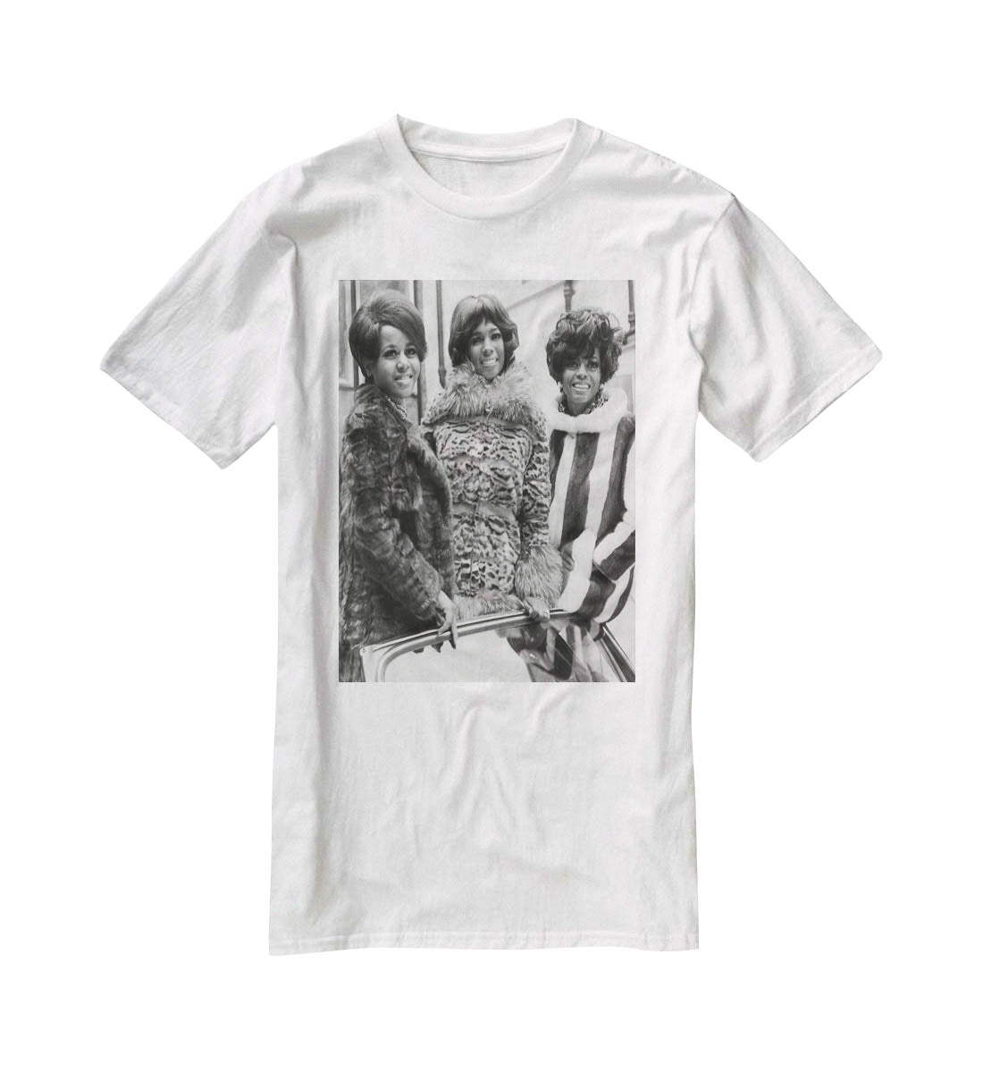 The Supremes ready to sing T-Shirt - Canvas Art Rocks - 5