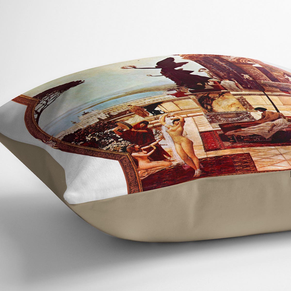 The Theatre of Taormina by Klimt Cushion