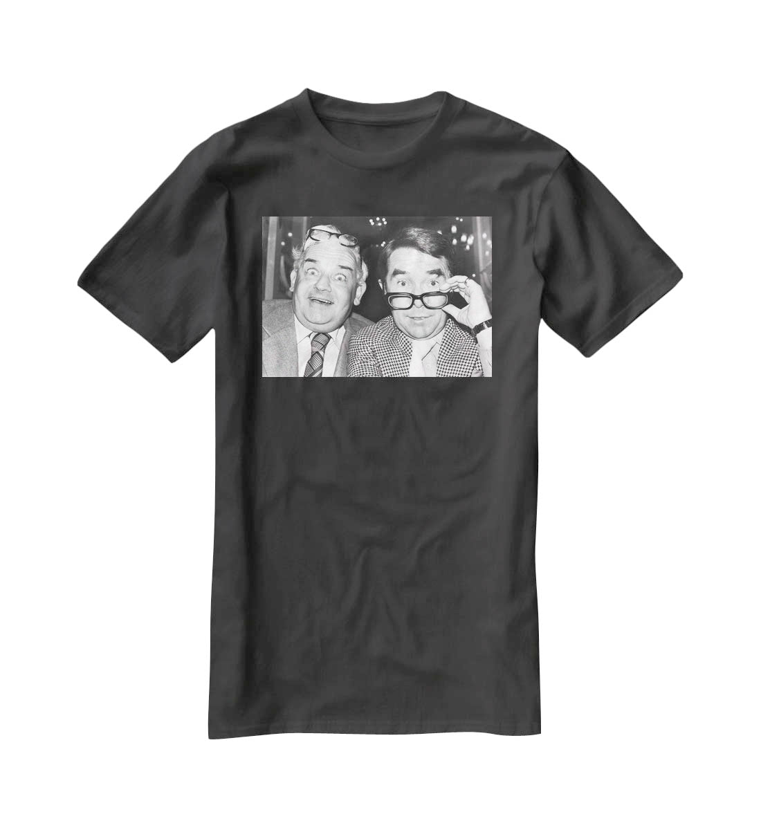 The Two Ronnies T-Shirt - Canvas Art Rocks - 1