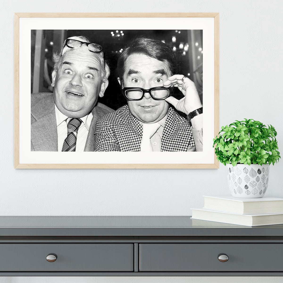 The Two Ronnies Framed Print - Canvas Art Rocks - 3