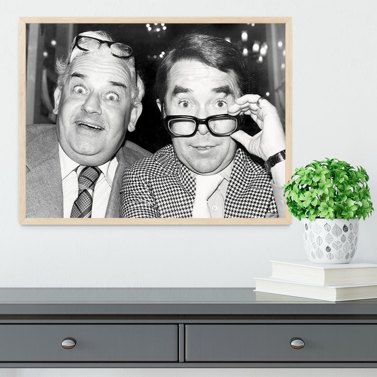 The Two Ronnies Framed Print - Canvas Art Rocks - 4