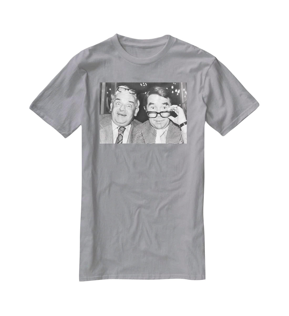 The Two Ronnies T-Shirt - Canvas Art Rocks - 3