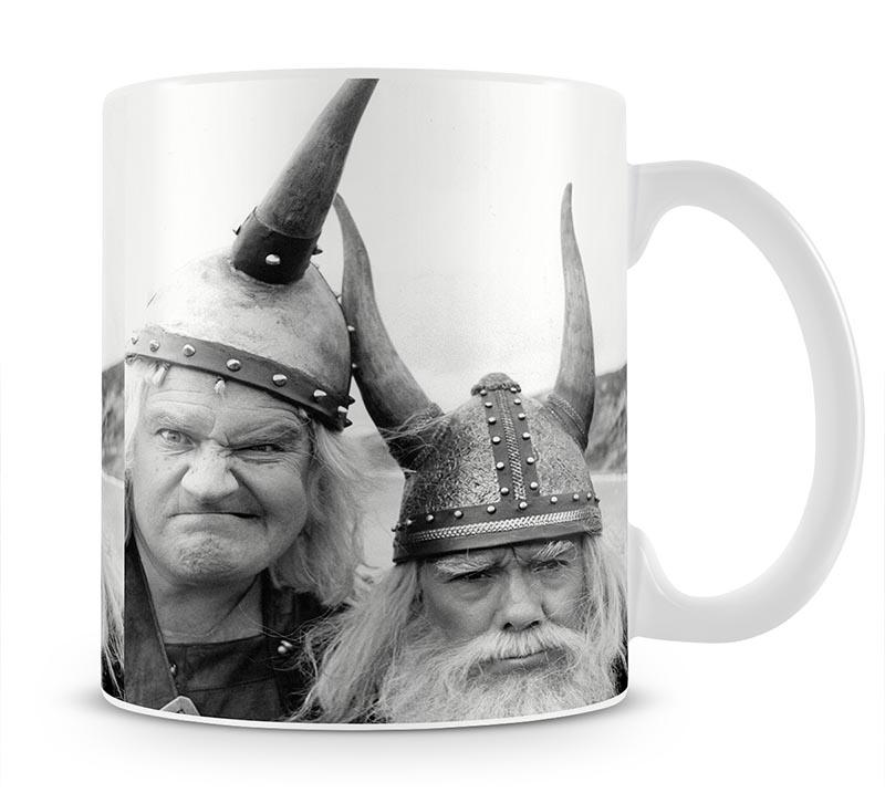The Two Ronnies dressed as Vikings Mug - Canvas Art Rocks - 1