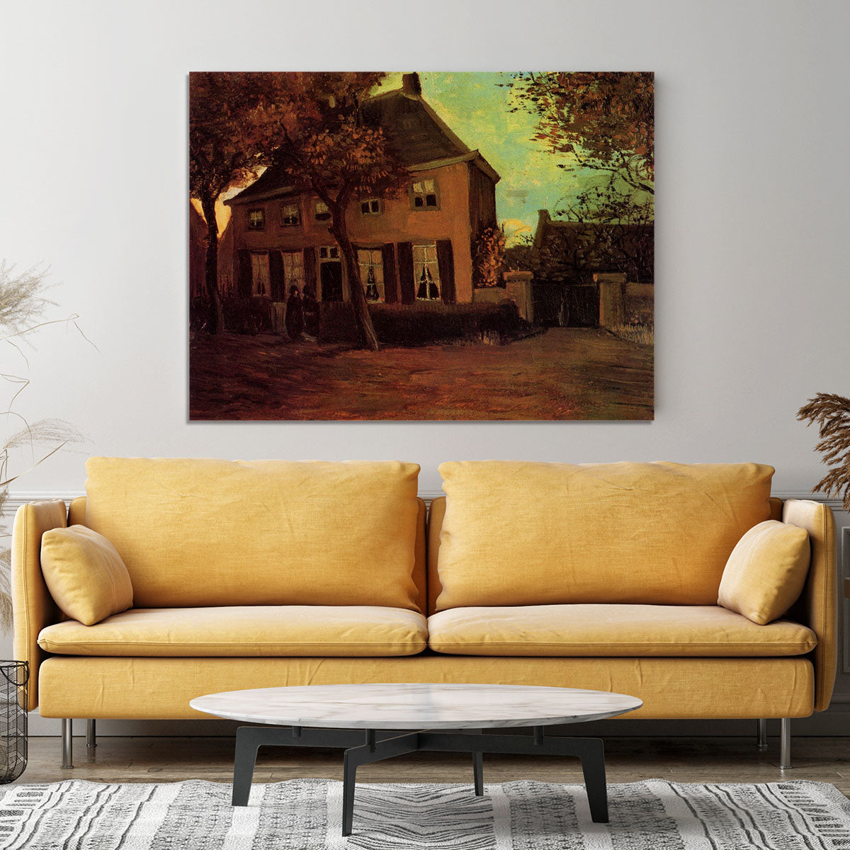 The Vicarage at Nuenen by Van Gogh Canvas Print or Poster - Canvas Art Rocks - 4