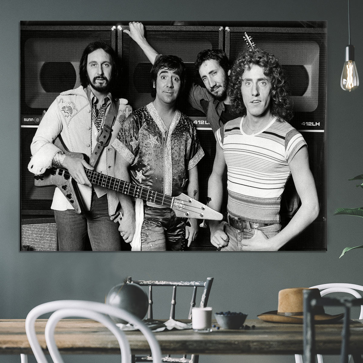 The Who 1977 Canvas Print or Poster - Canvas Art Rocks - 3