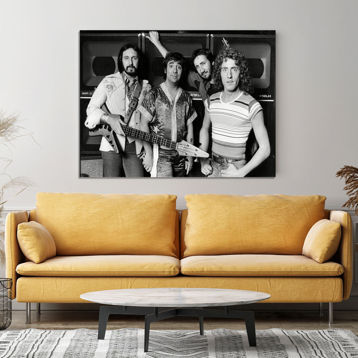 The Who 1977 Canvas Print or Poster - Canvas Art Rocks - 4