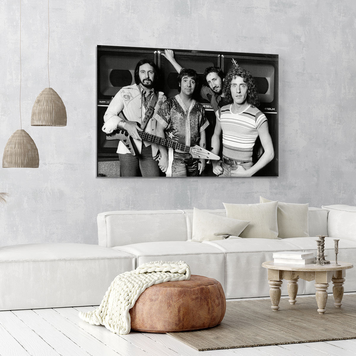 The Who 1977 Canvas Print or Poster - Canvas Art Rocks - 6