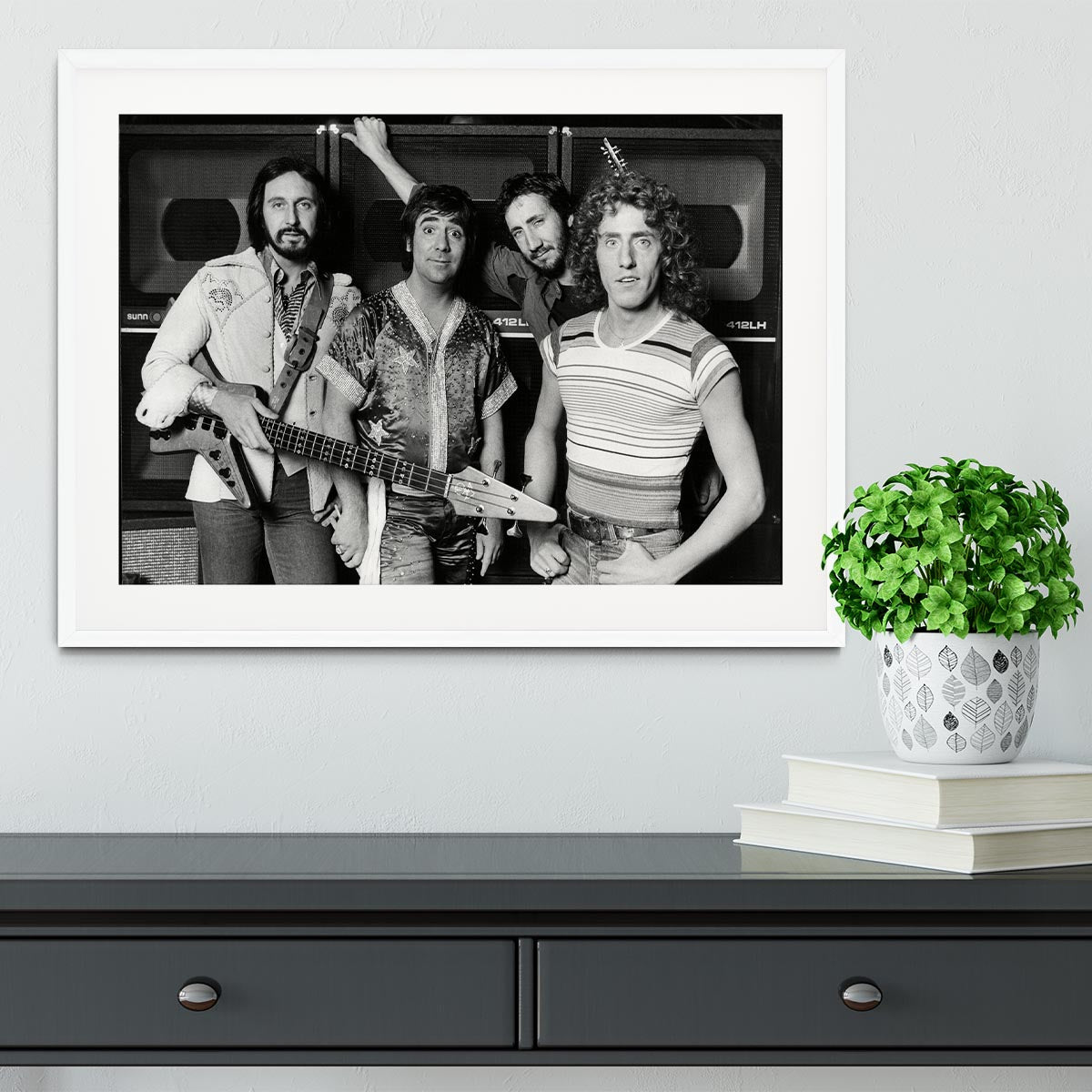 The Who 1977 Framed Print - Canvas Art Rocks - 5