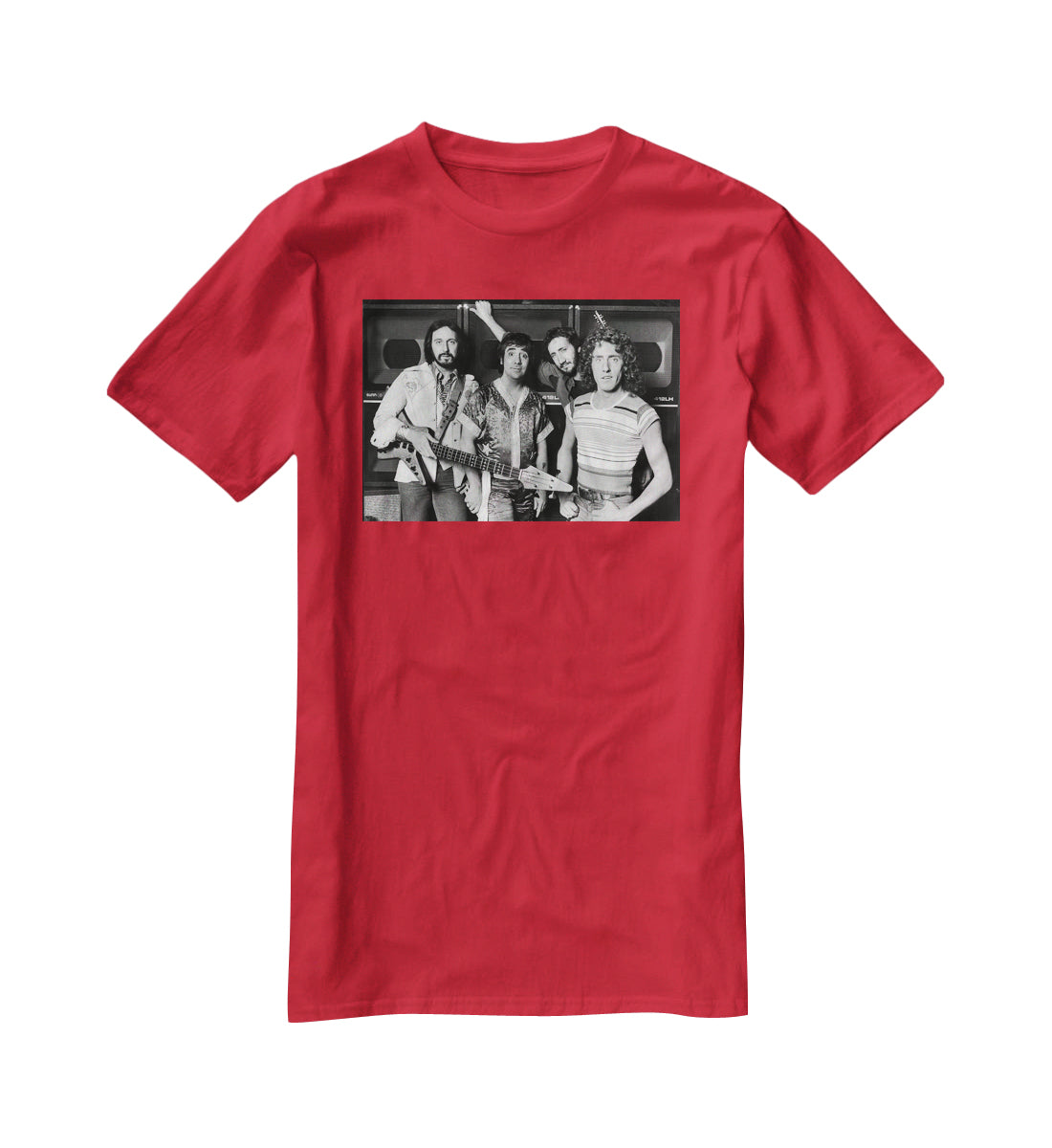 The Who 1977 T-Shirt - Canvas Art Rocks - 4