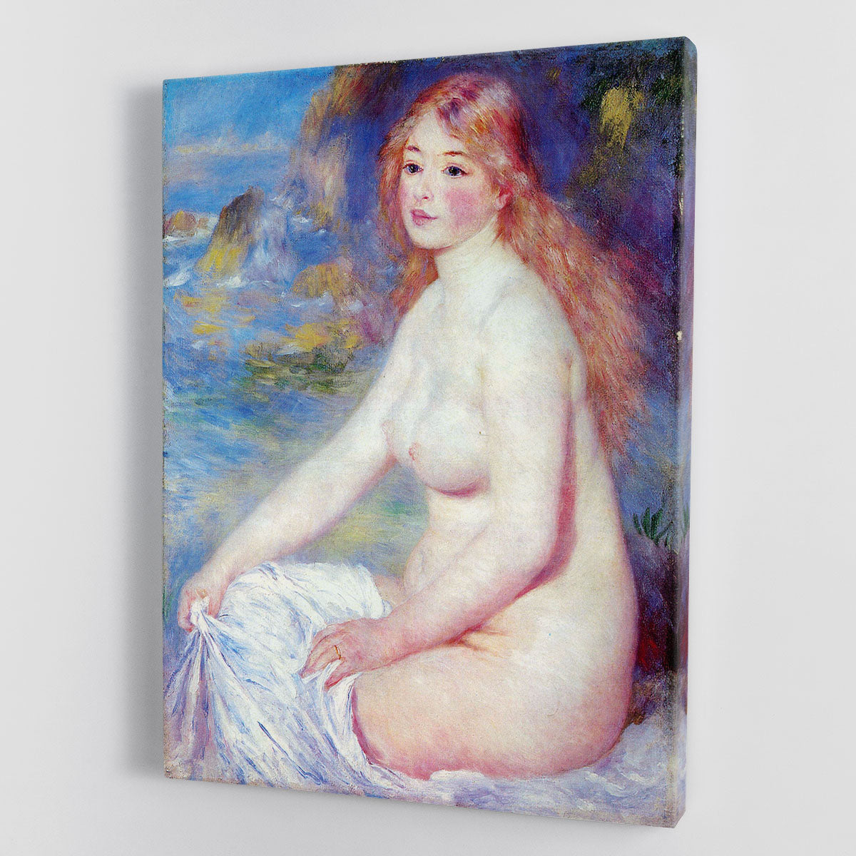 The blond bather 1 by Renoir Canvas Print or Poster - Canvas Art Rocks - 1