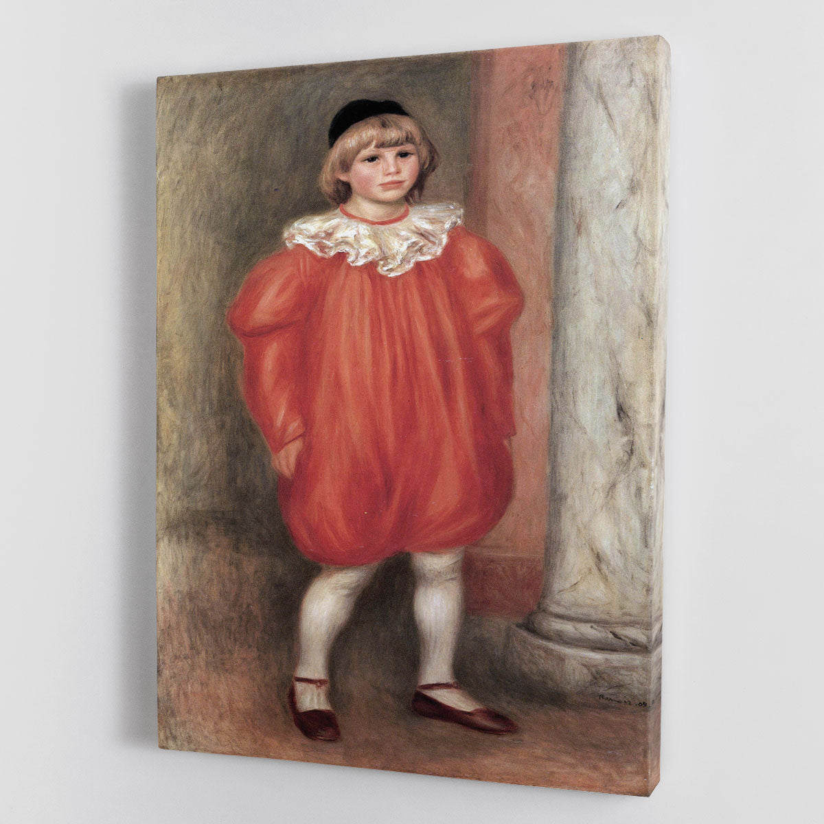 The clown by Renoir Canvas Print or Poster - Canvas Art Rocks - 1