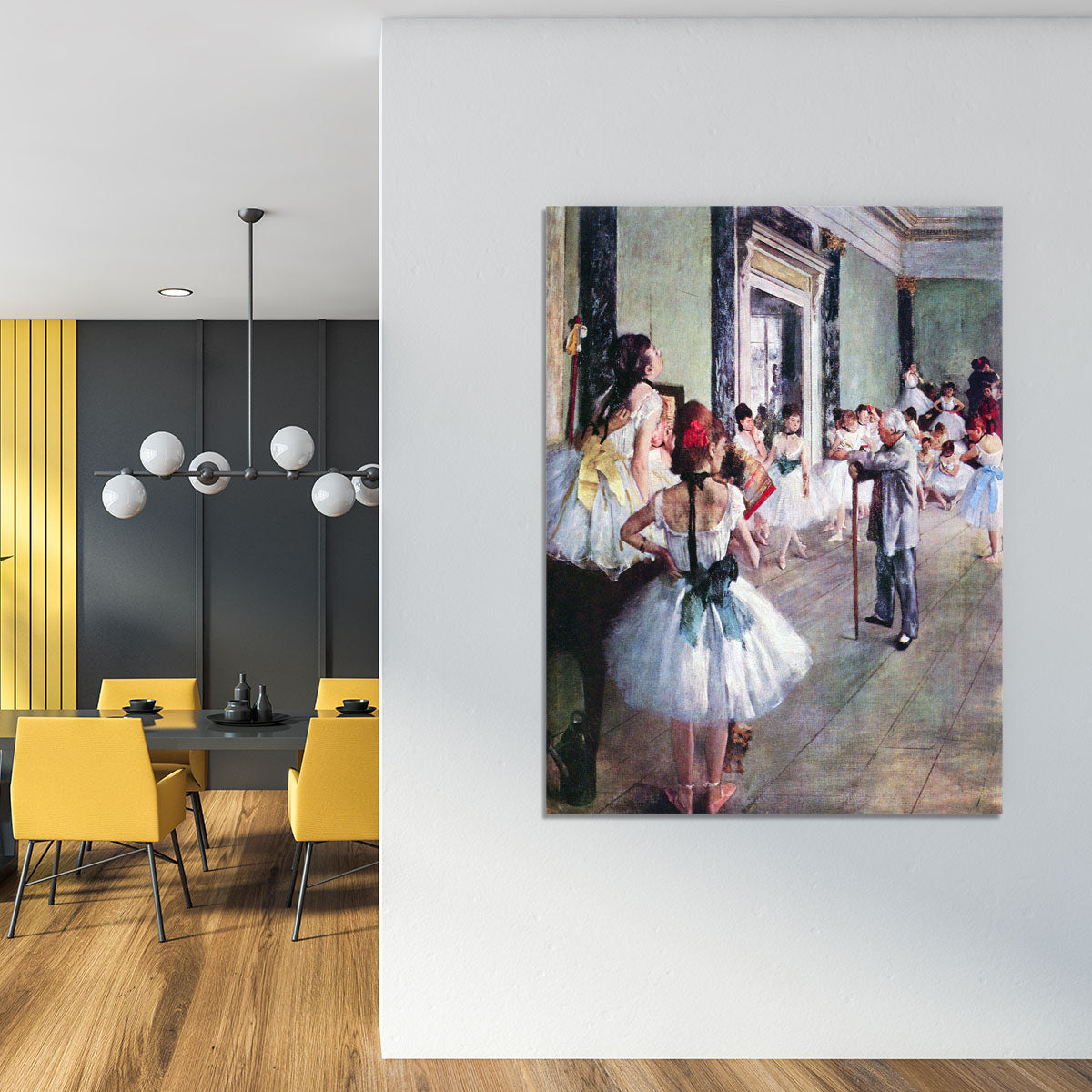 The dance class by Degas Canvas Print or Poster - Canvas Art Rocks - 4