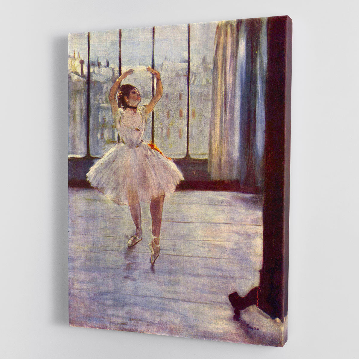 The dancer at the photographer by Degas Canvas Print or Poster - Canvas Art Rocks - 1