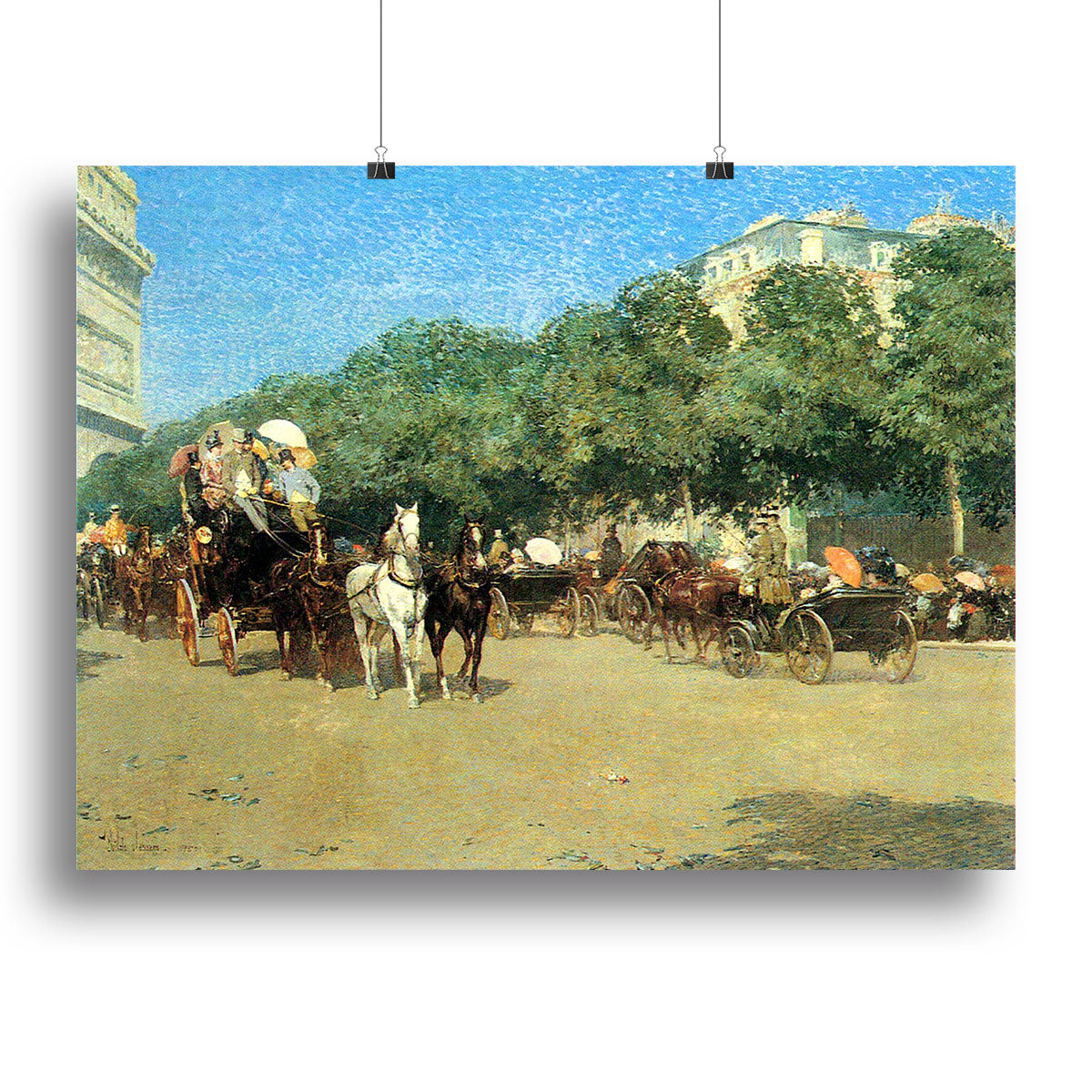 The day of the Grand Prize 1 by Hassam Canvas Print or Poster - Canvas Art Rocks - 2