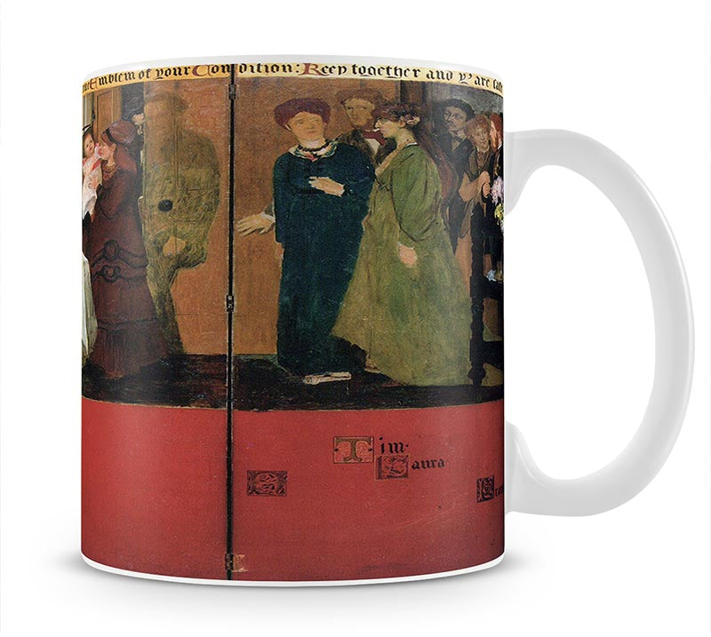 The family picture of Epps panels 4 6 by Alma Tadema Mug - Canvas Art Rocks - 1