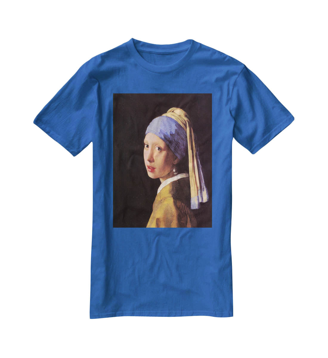 The girl with the pearl earring by Vermeer T-Shirt - Canvas Art Rocks - 2