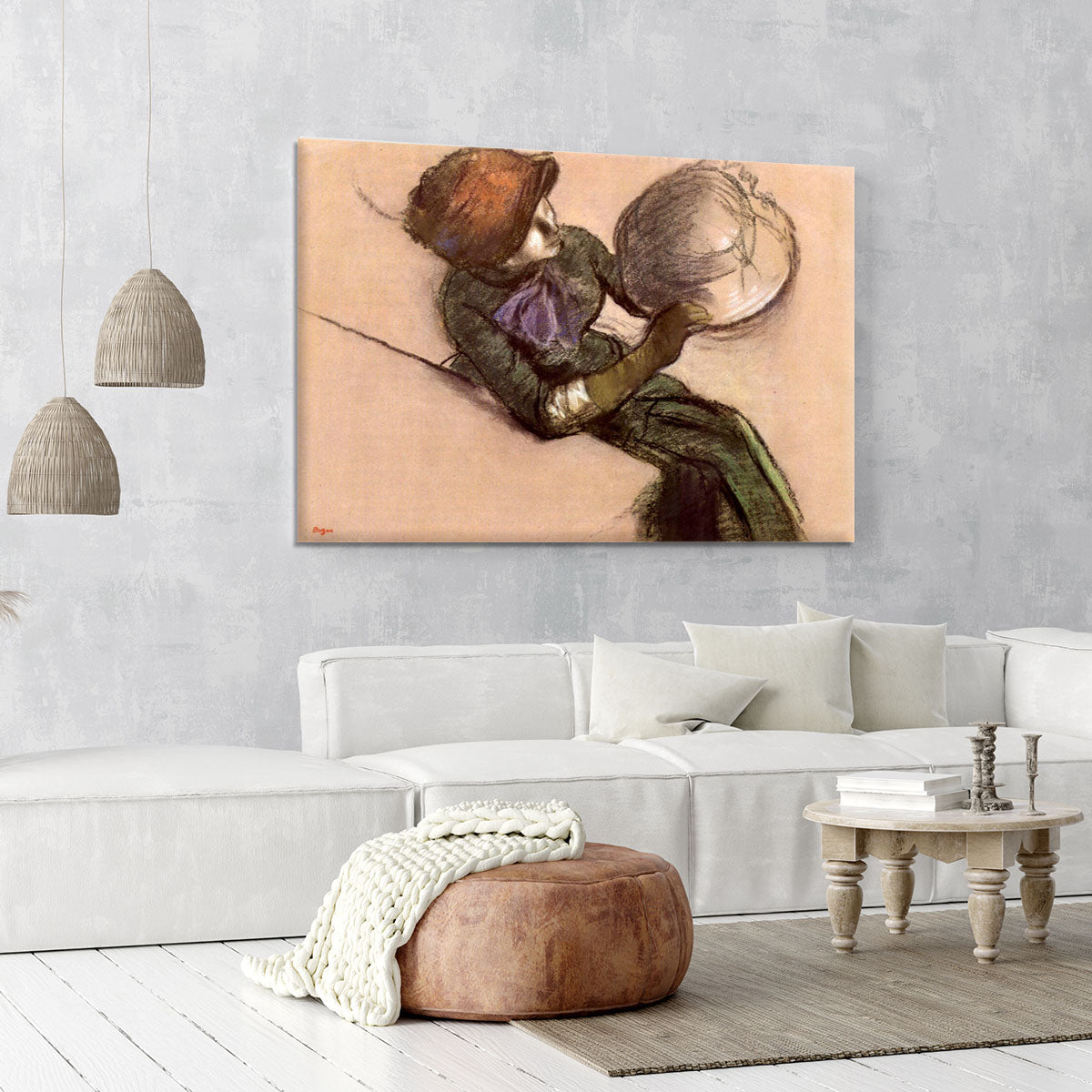 The milliner 2 by Degas Canvas Print or Poster - Canvas Art Rocks - 6