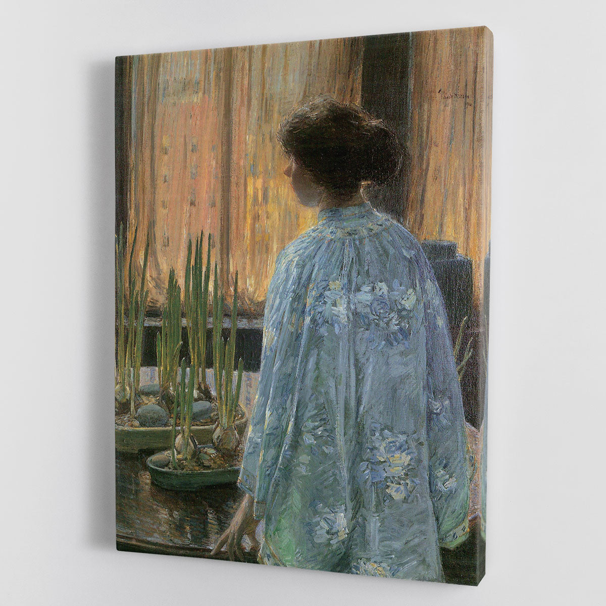 The table garden by Hassam Canvas Print or Poster - Canvas Art Rocks - 1