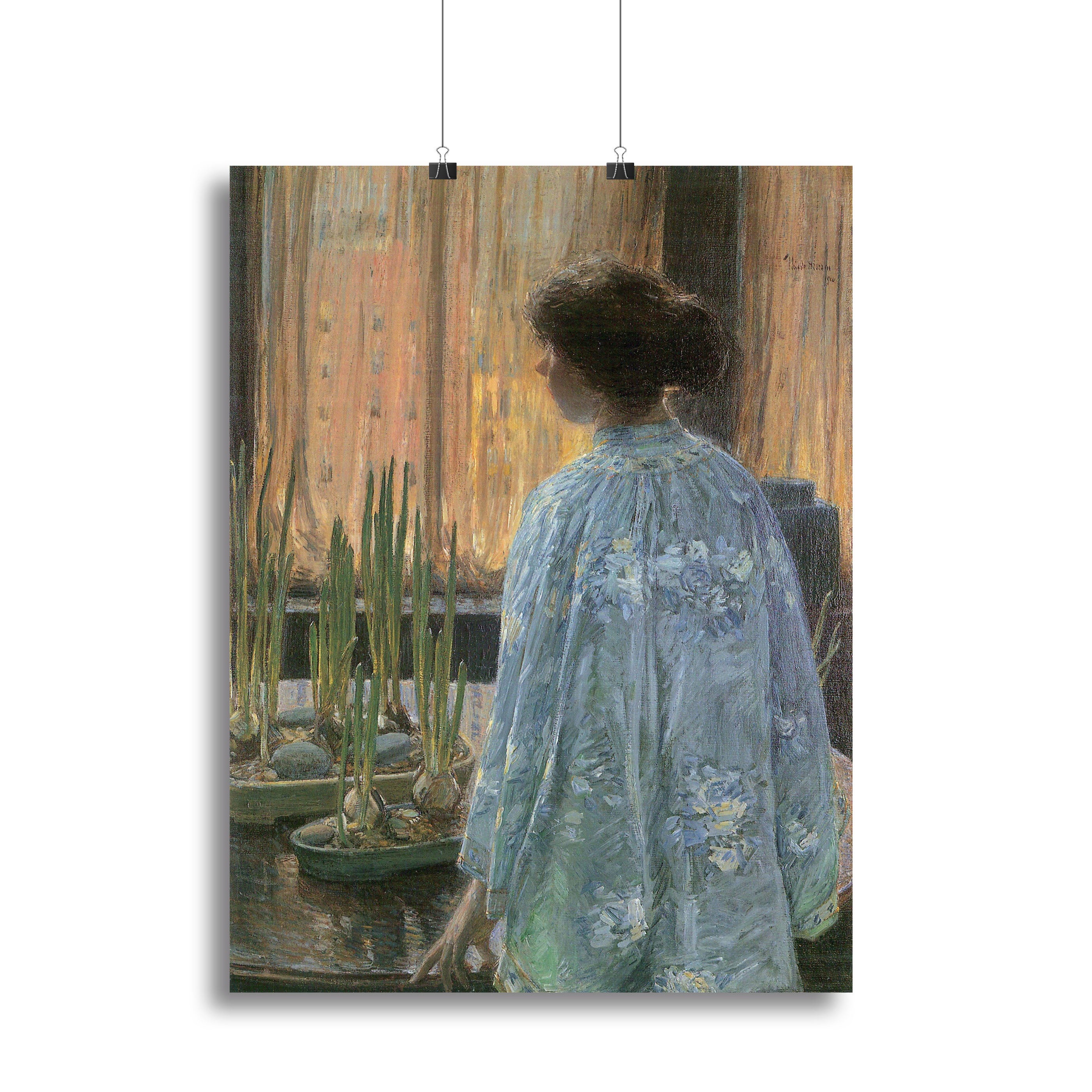 The table garden by Hassam Canvas Print or Poster - Canvas Art Rocks - 2