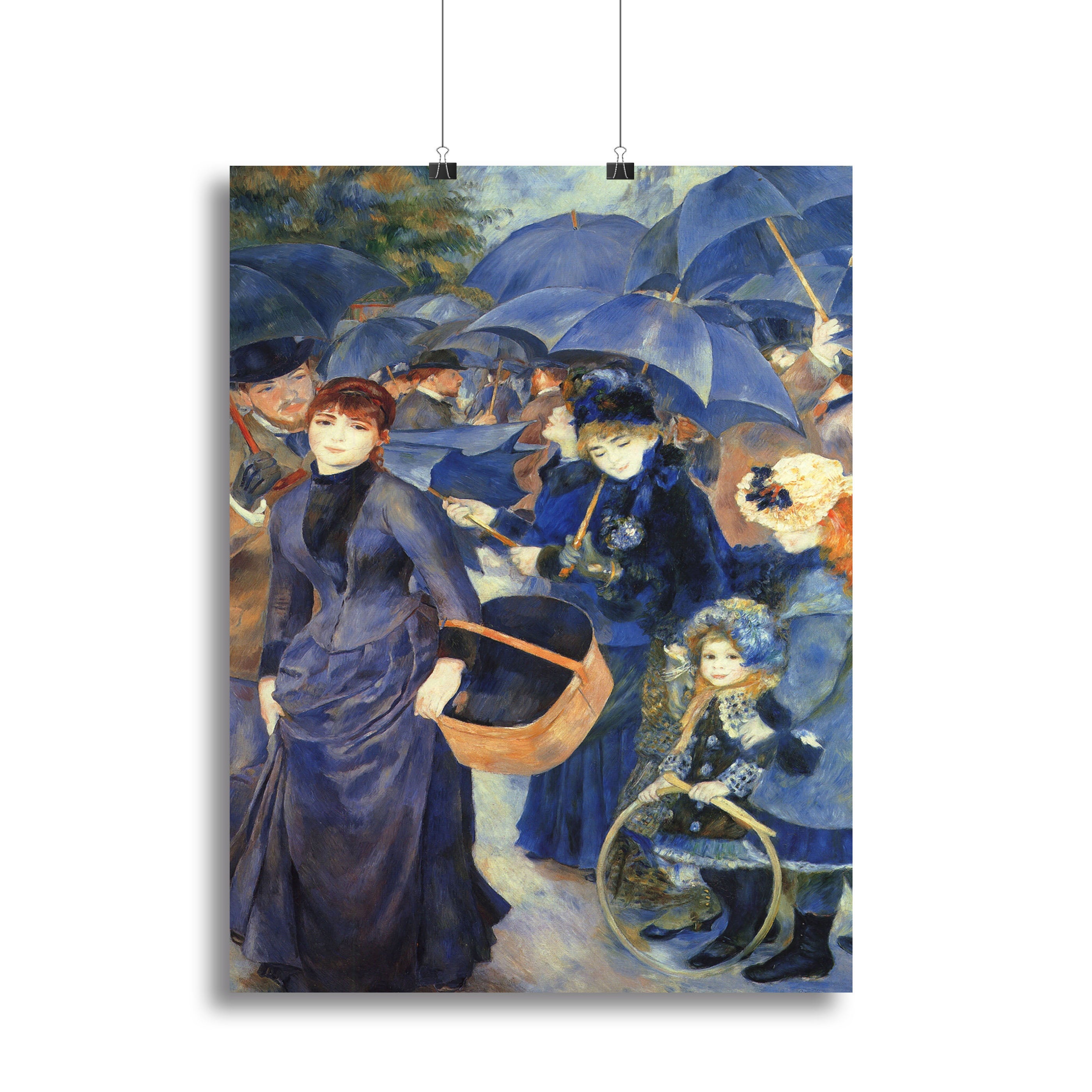The umbrellas by Renoir Canvas Print or Poster - Canvas Art Rocks - 2