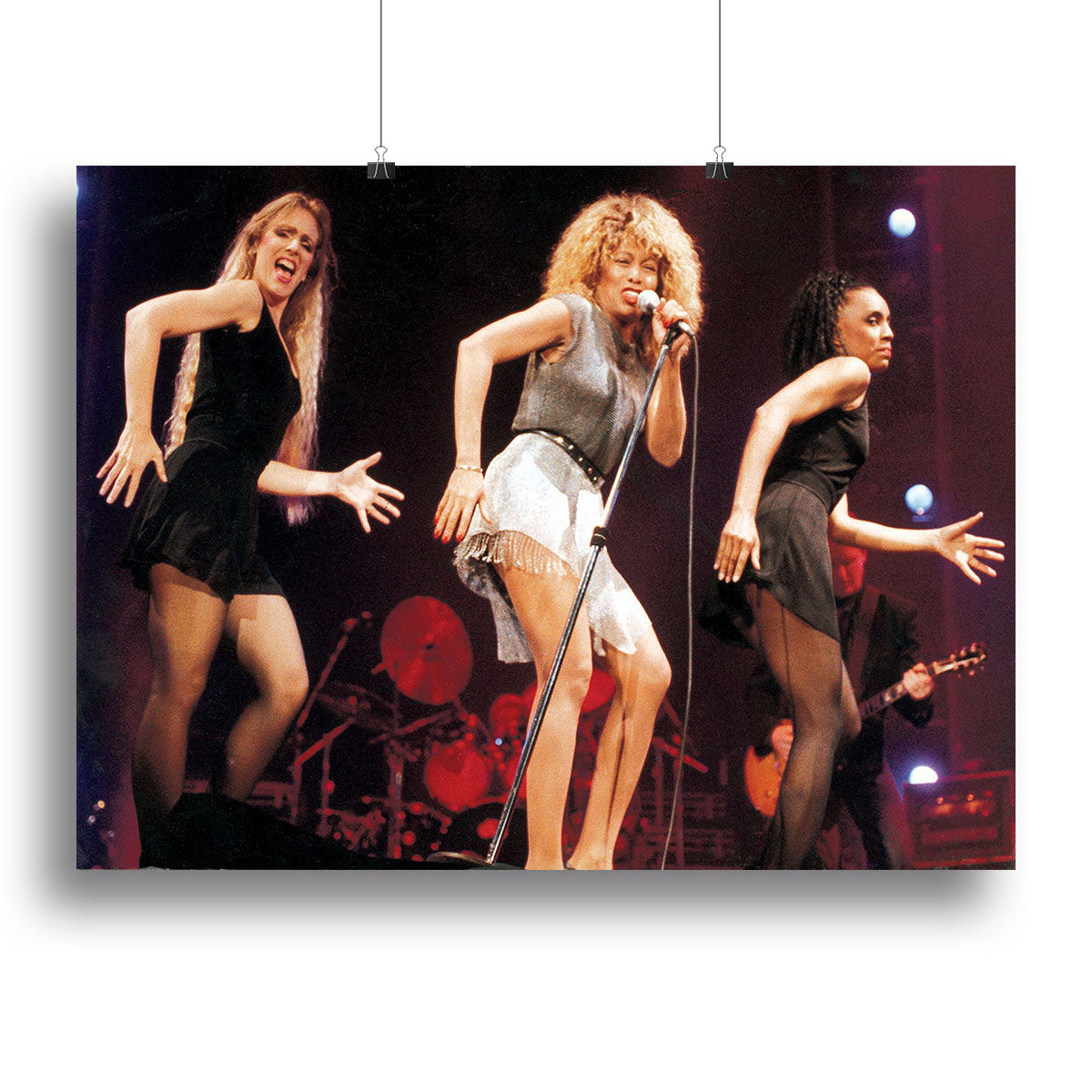 Tina Turner on stage Canvas Print or Poster - Canvas Art Rocks - 2