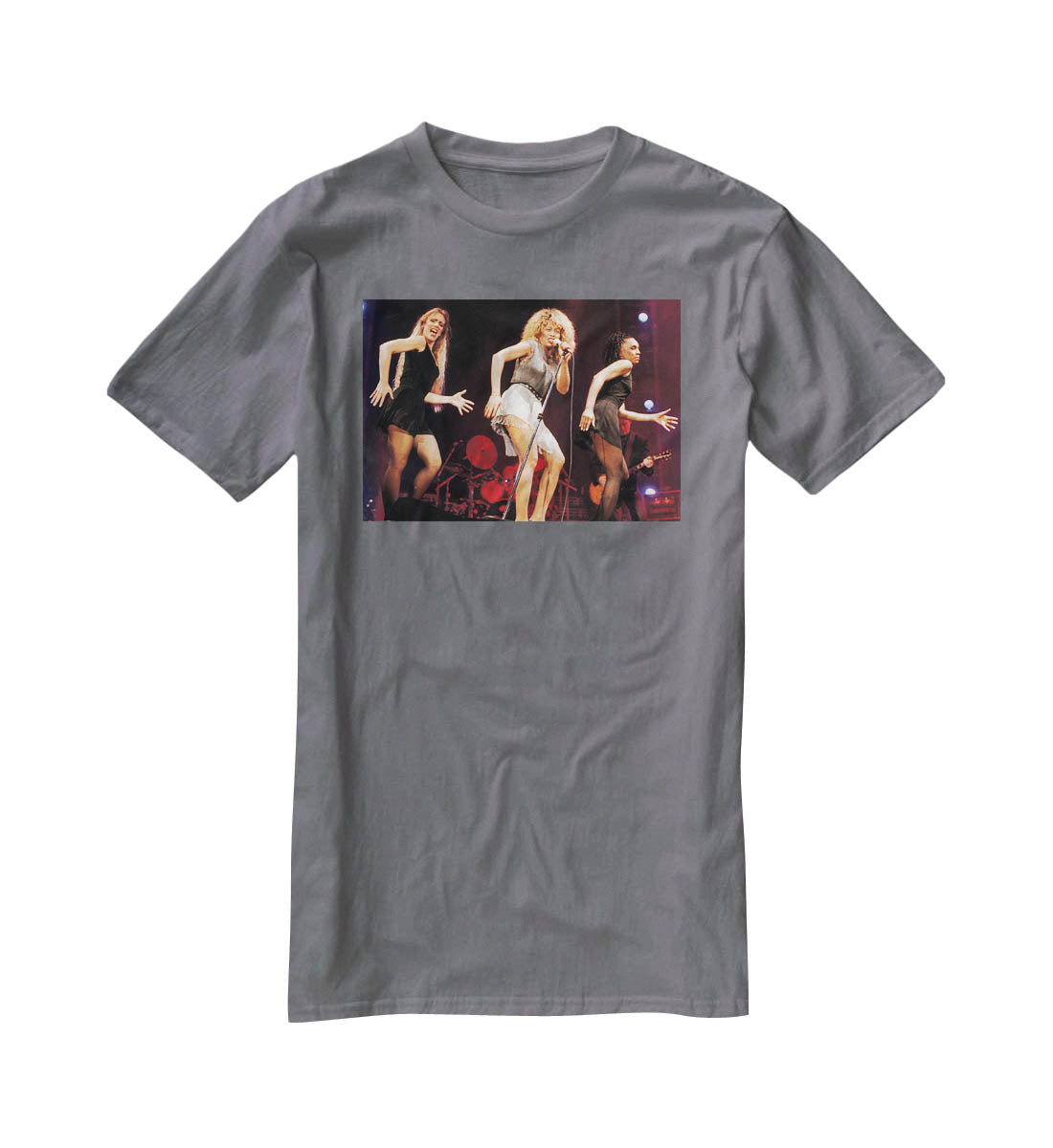 Tina Turner on stage T-Shirt - Canvas Art Rocks - 3
