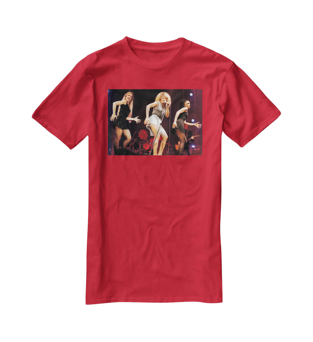 Tina Turner on stage T-Shirt - Canvas Art Rocks - 4