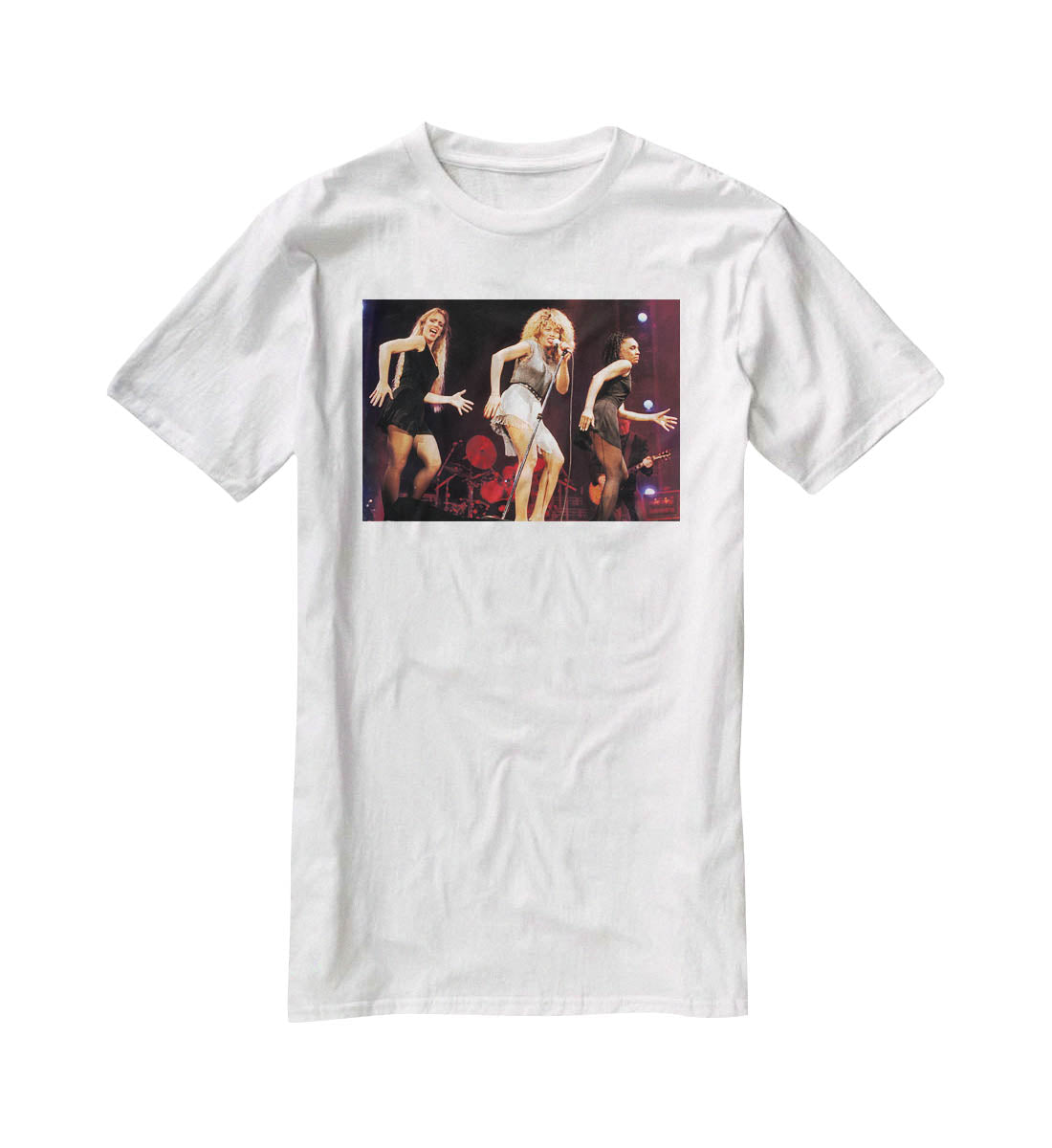 Tina Turner on stage T-Shirt - Canvas Art Rocks - 5