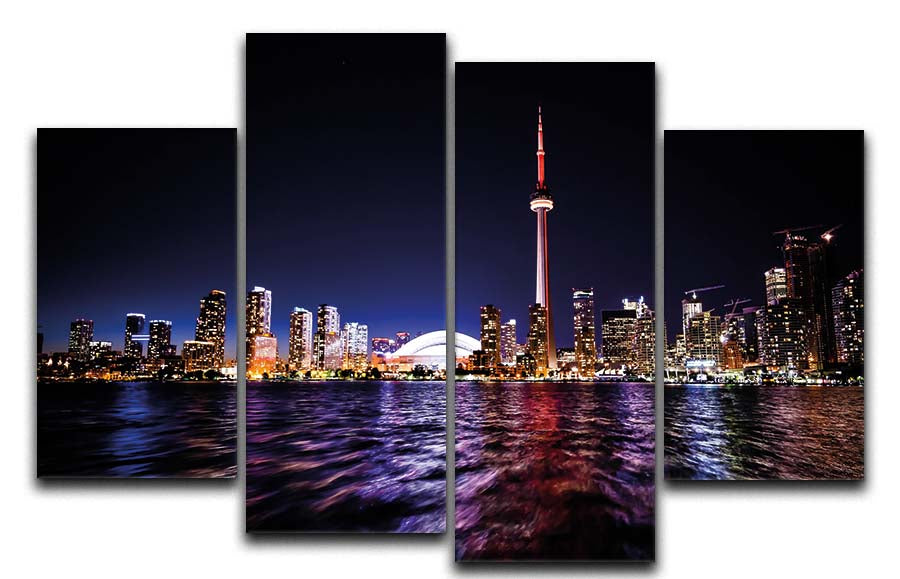 Toronto 4 Split Canvas Print