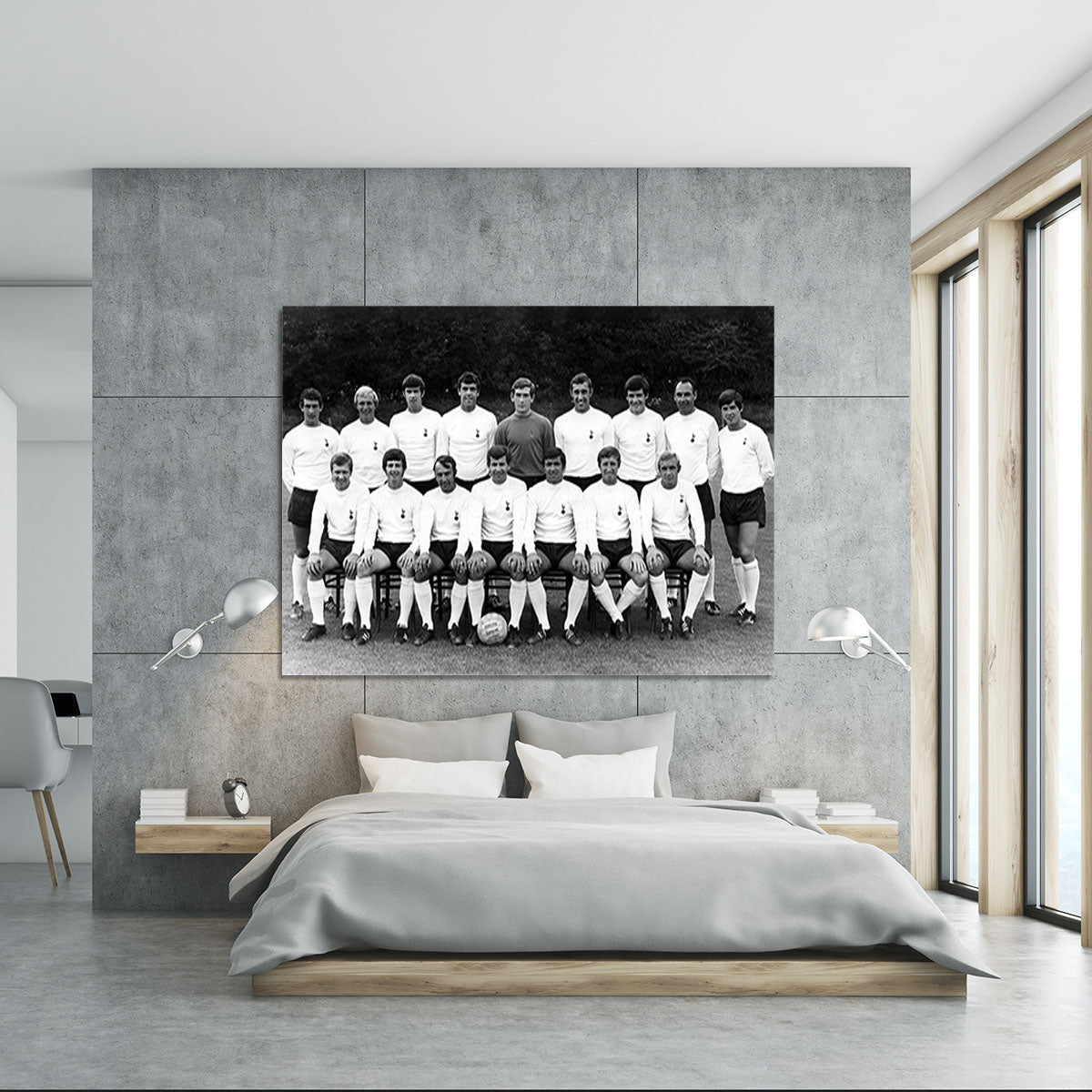 Tottenham Hotspur Team Photo 1968-69 Season Canvas Print or Poster - Canvas Art Rocks - 5