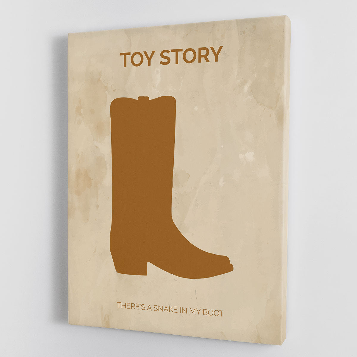 Toy Story Minimal Movie Canvas Print or Poster - Canvas Art Rocks - 1