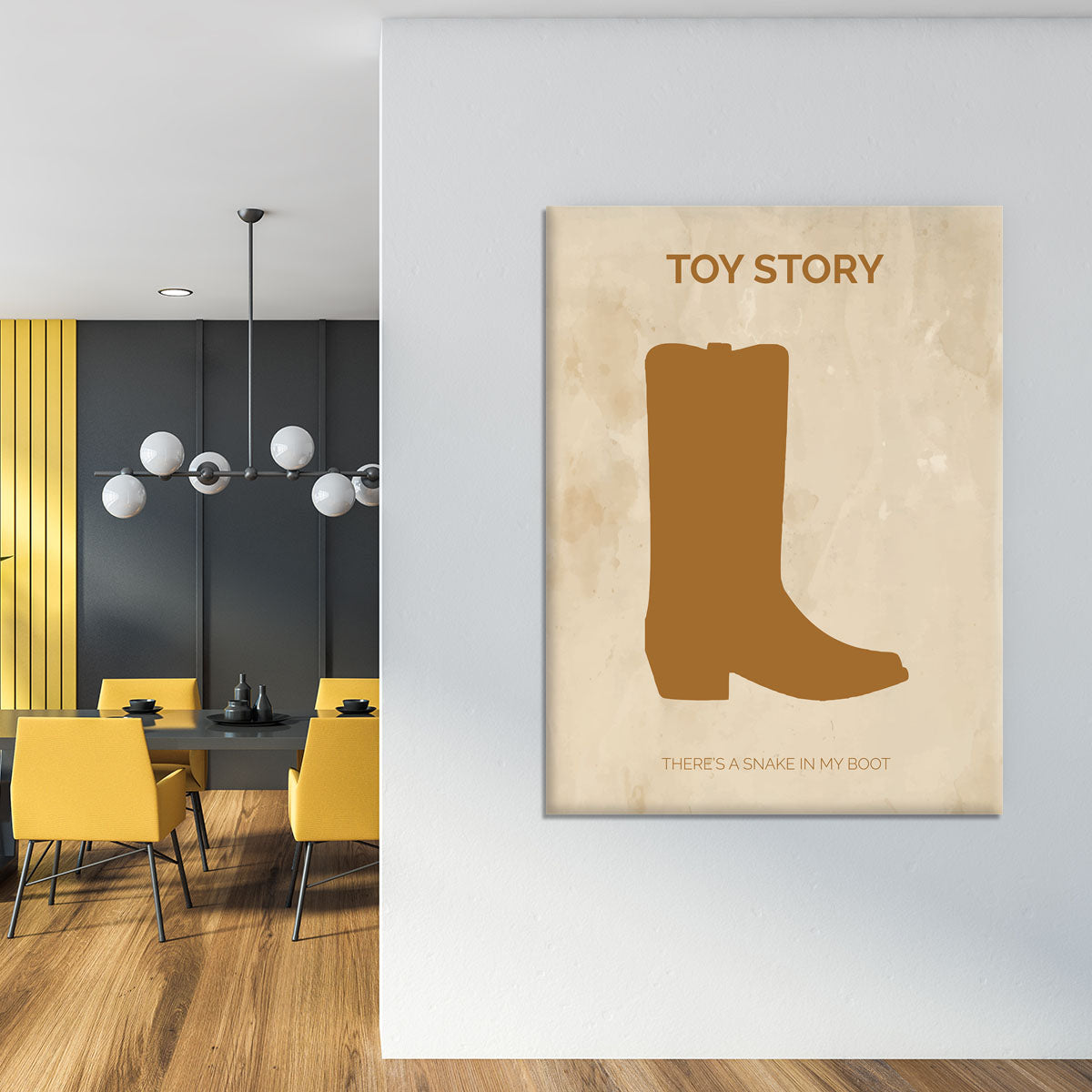 Toy Story Minimal Movie Canvas Print or Poster - Canvas Art Rocks - 4