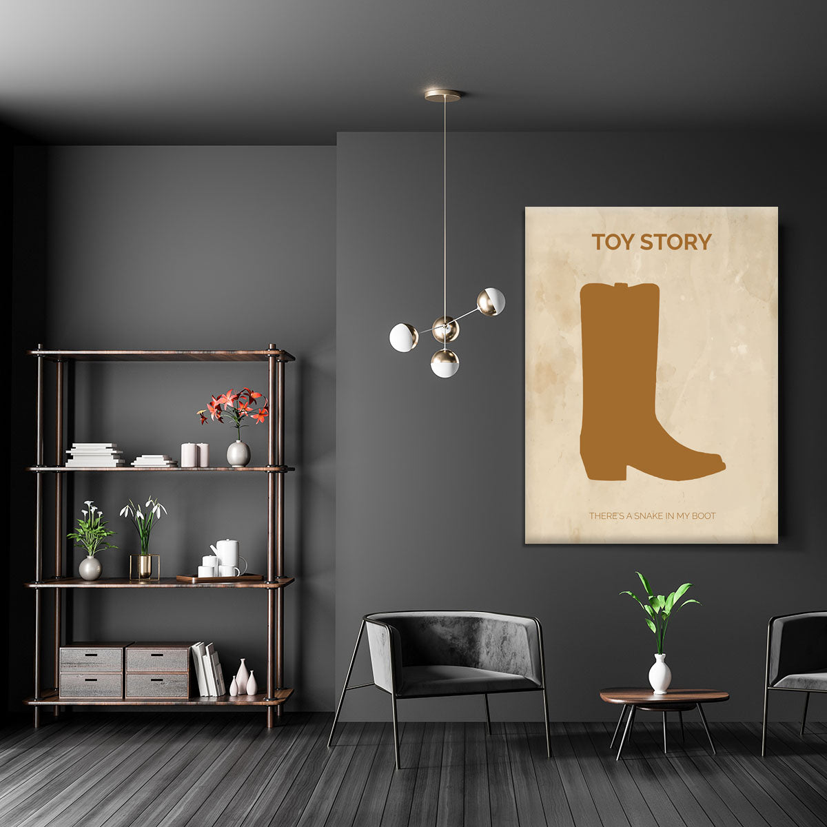 Toy Story Minimal Movie Canvas Print or Poster - Canvas Art Rocks - 5