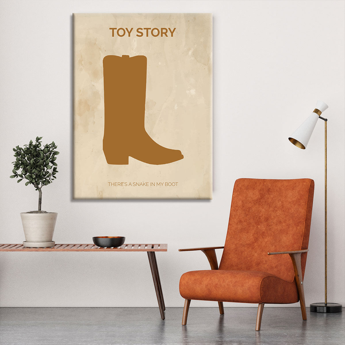 Toy Story Minimal Movie Canvas Print or Poster - Canvas Art Rocks - 6