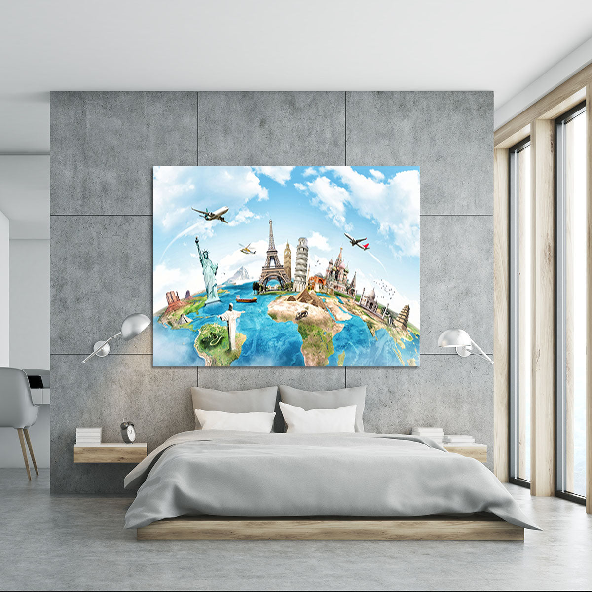 Travel the world Canvas Print or Poster - Canvas Art Rocks - 5