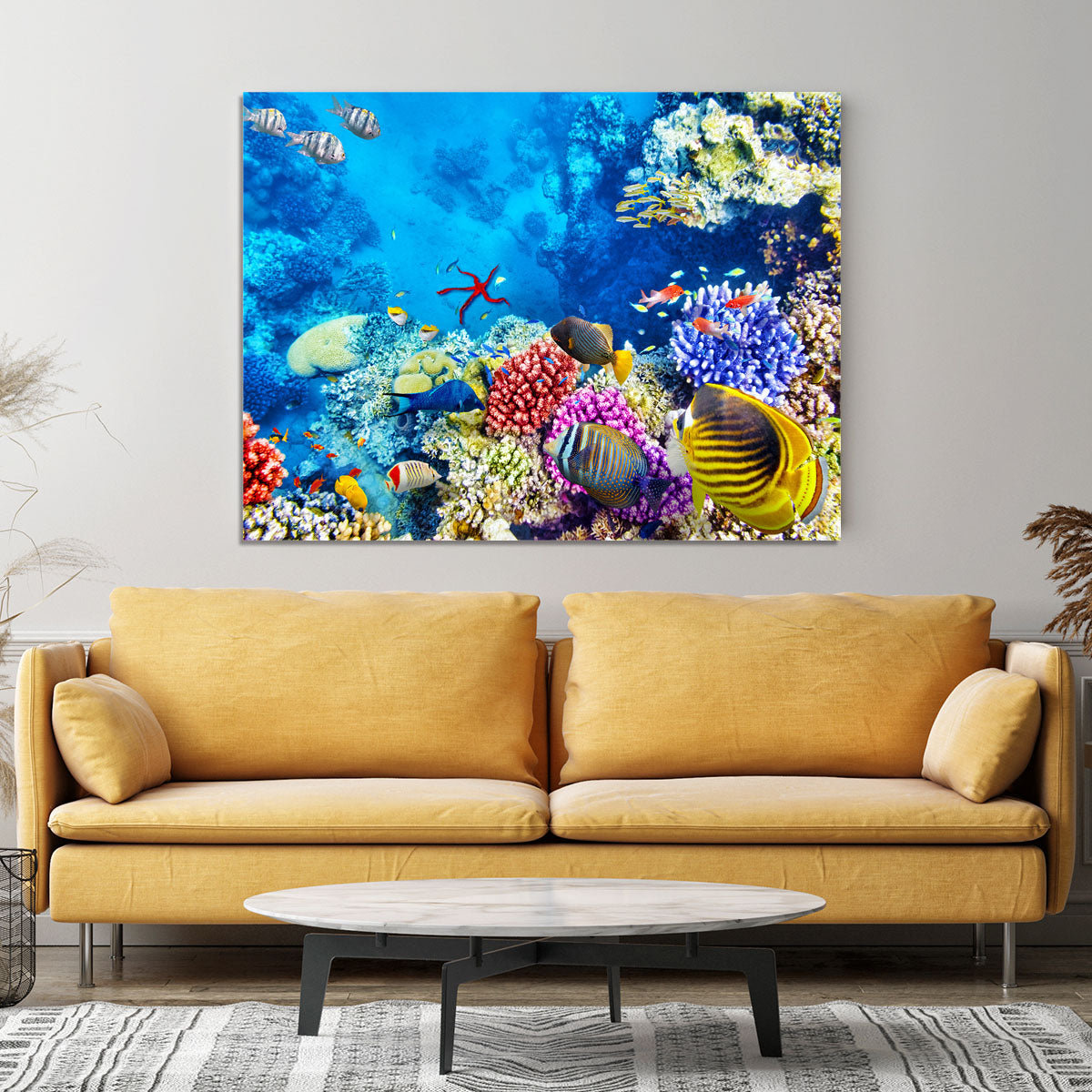 Tropical fish Canvas Print or Poster - Canvas Art Rocks - 4