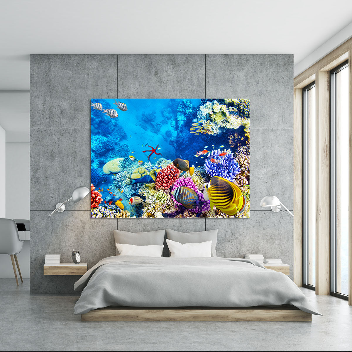 Tropical fish Canvas Print or Poster - Canvas Art Rocks - 5