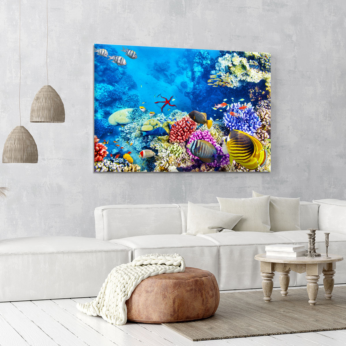 Tropical fish Canvas Print or Poster - Canvas Art Rocks - 6