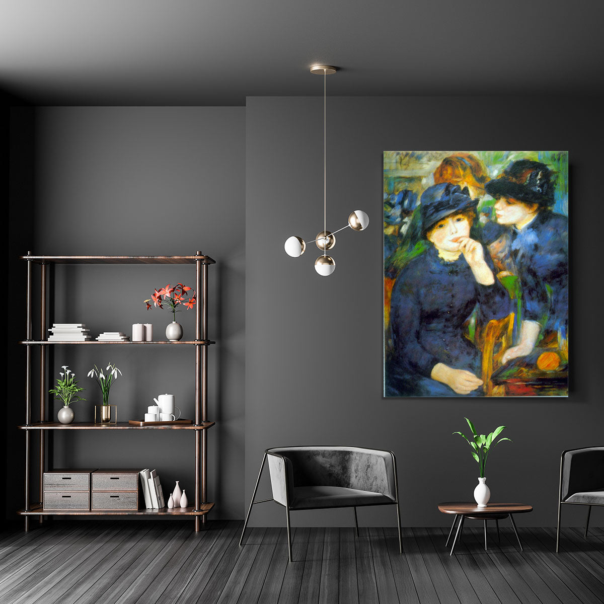 Two Girls by Renoir Canvas Print or Poster - Canvas Art Rocks - 5
