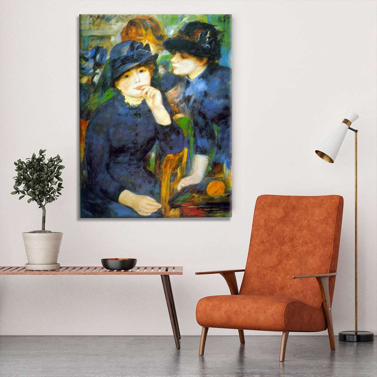 Two Girls by Renoir Canvas Print or Poster - Canvas Art Rocks - 6