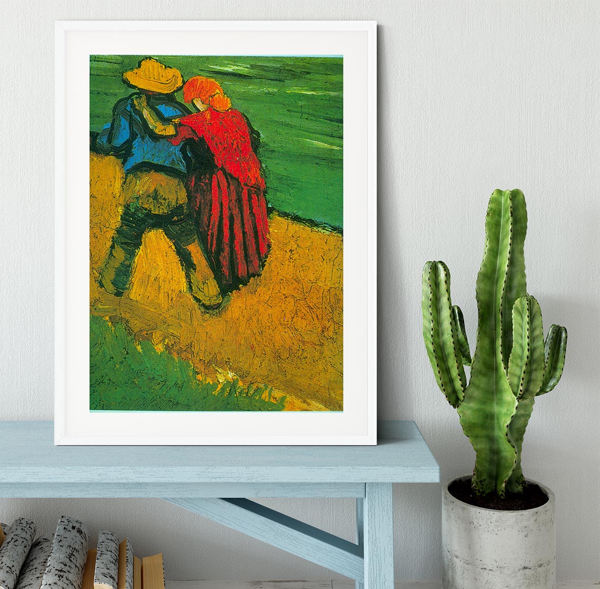 Two Lovers By Vincent Van Gogh Framed Print - Canvas Art Rocks - 5