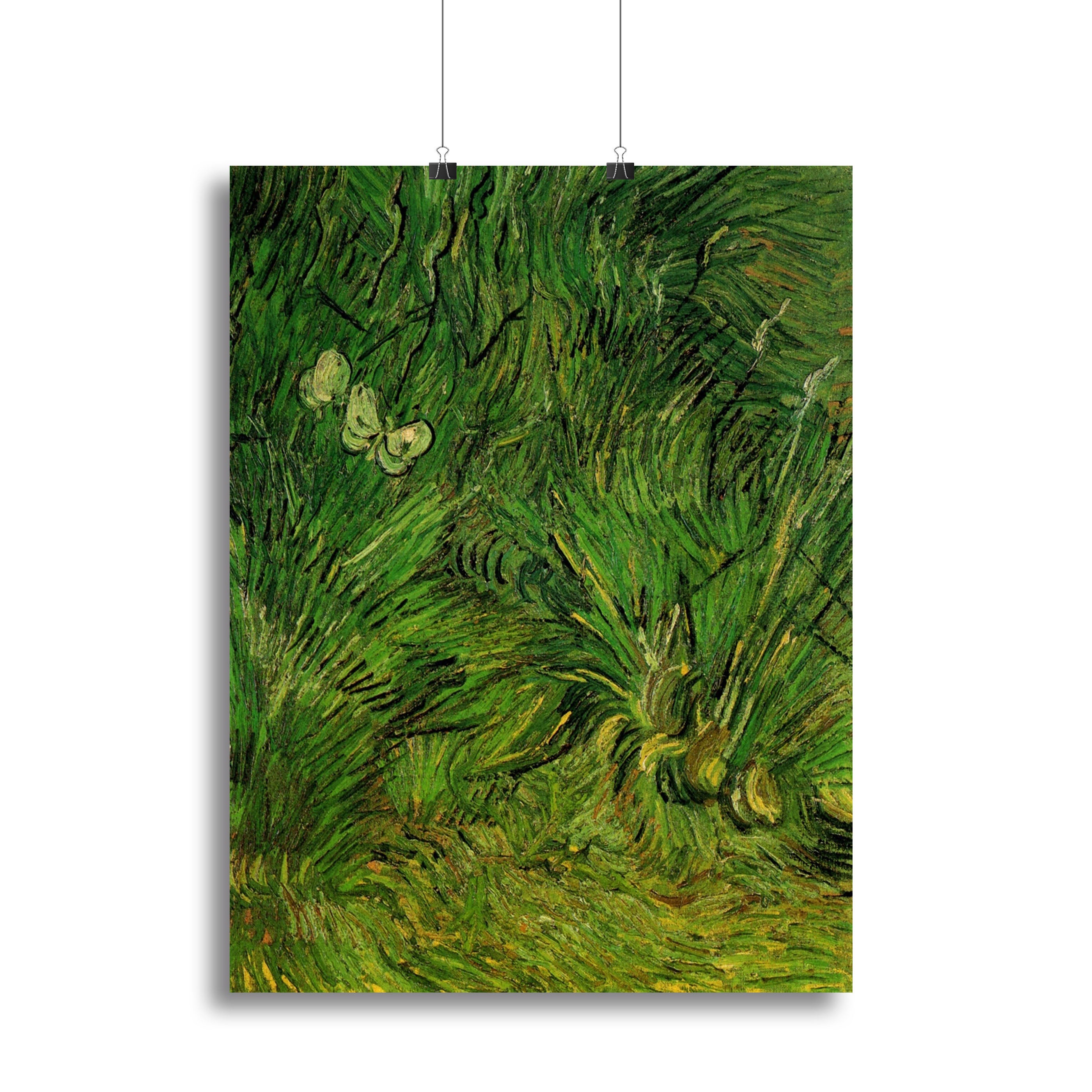 Two White Butterflies by Van Gogh Canvas Print or Poster - Canvas Art Rocks - 2