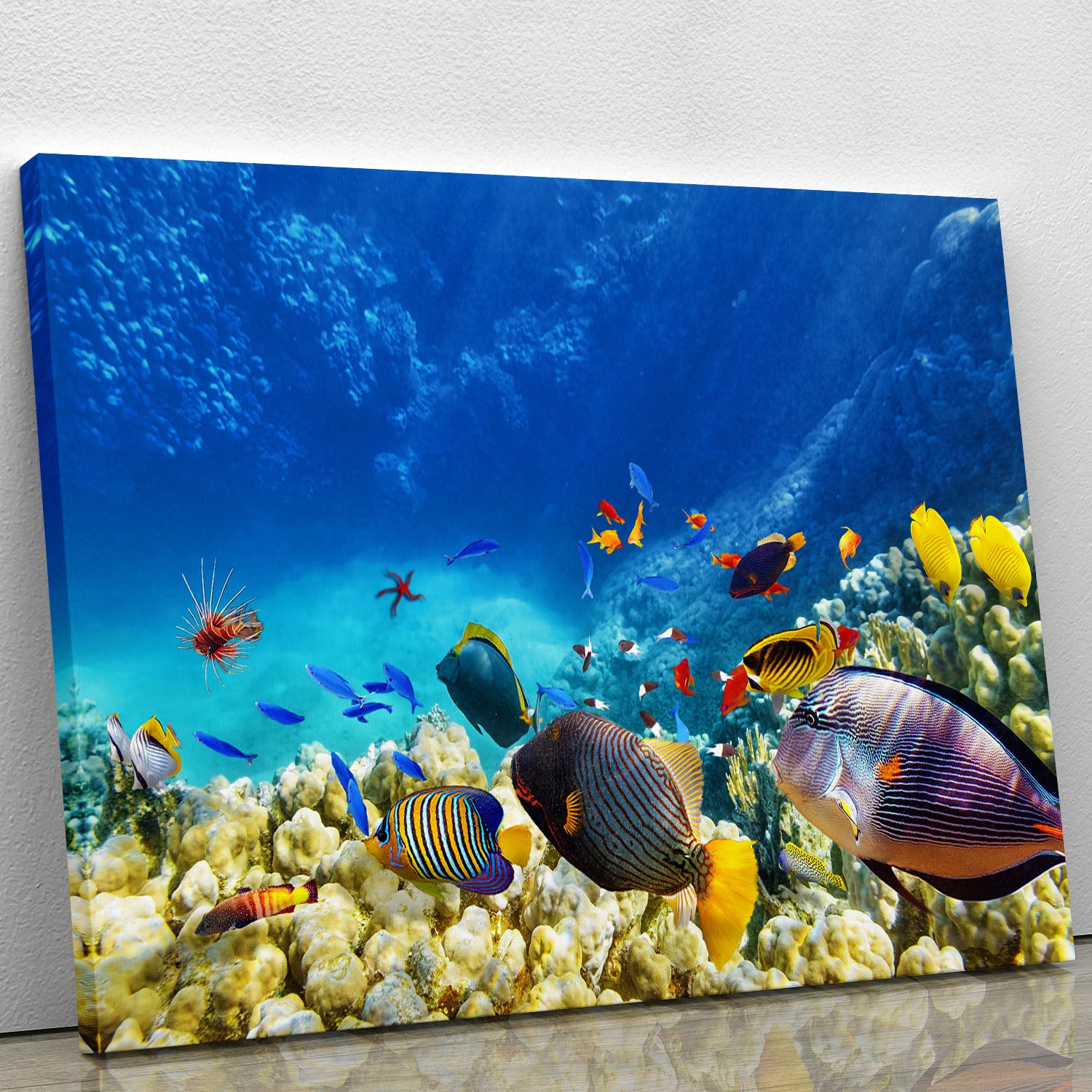 Underwater world Canvas Print or Poster - Canvas Art Rocks - 1