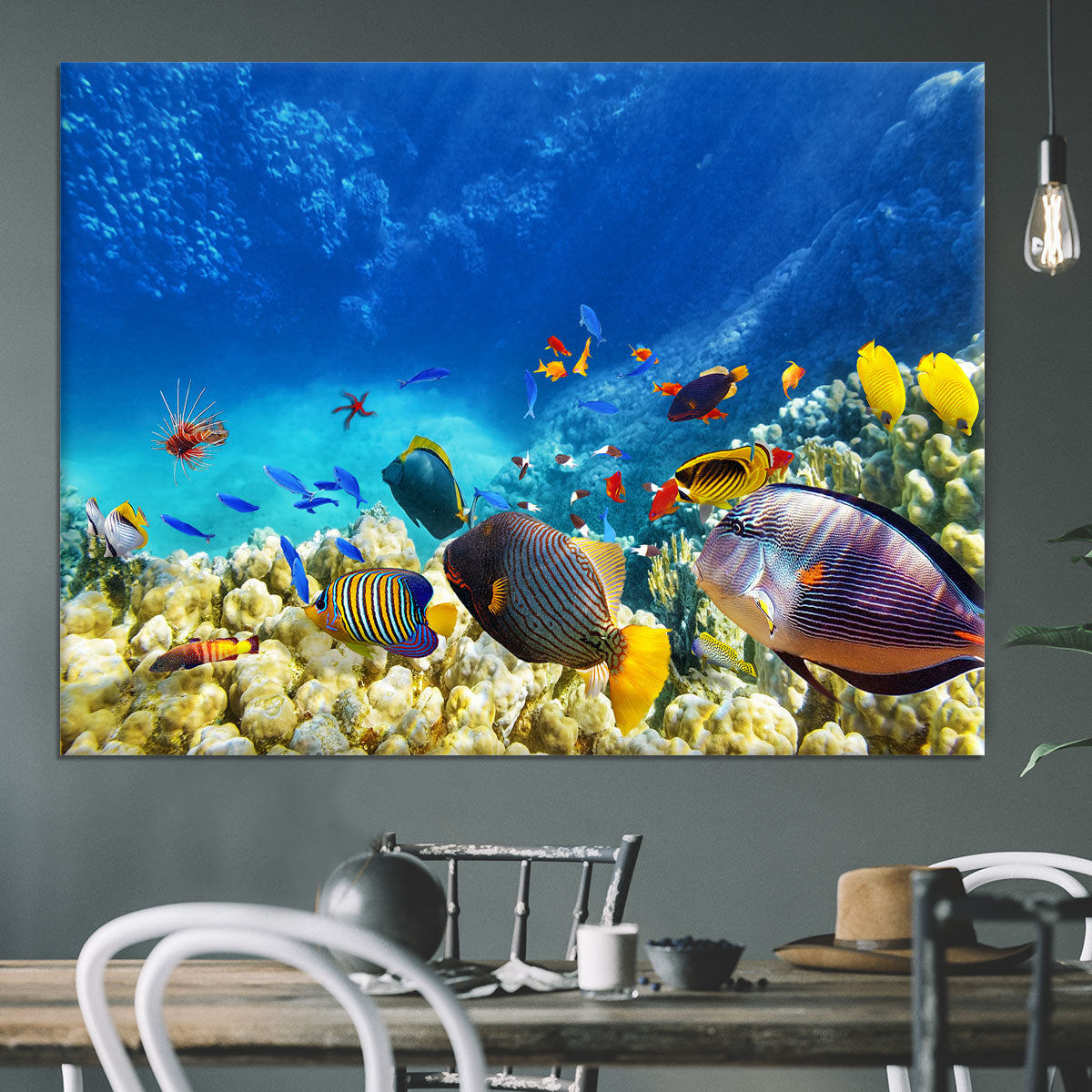 Underwater world Canvas Print or Poster - Canvas Art Rocks - 3