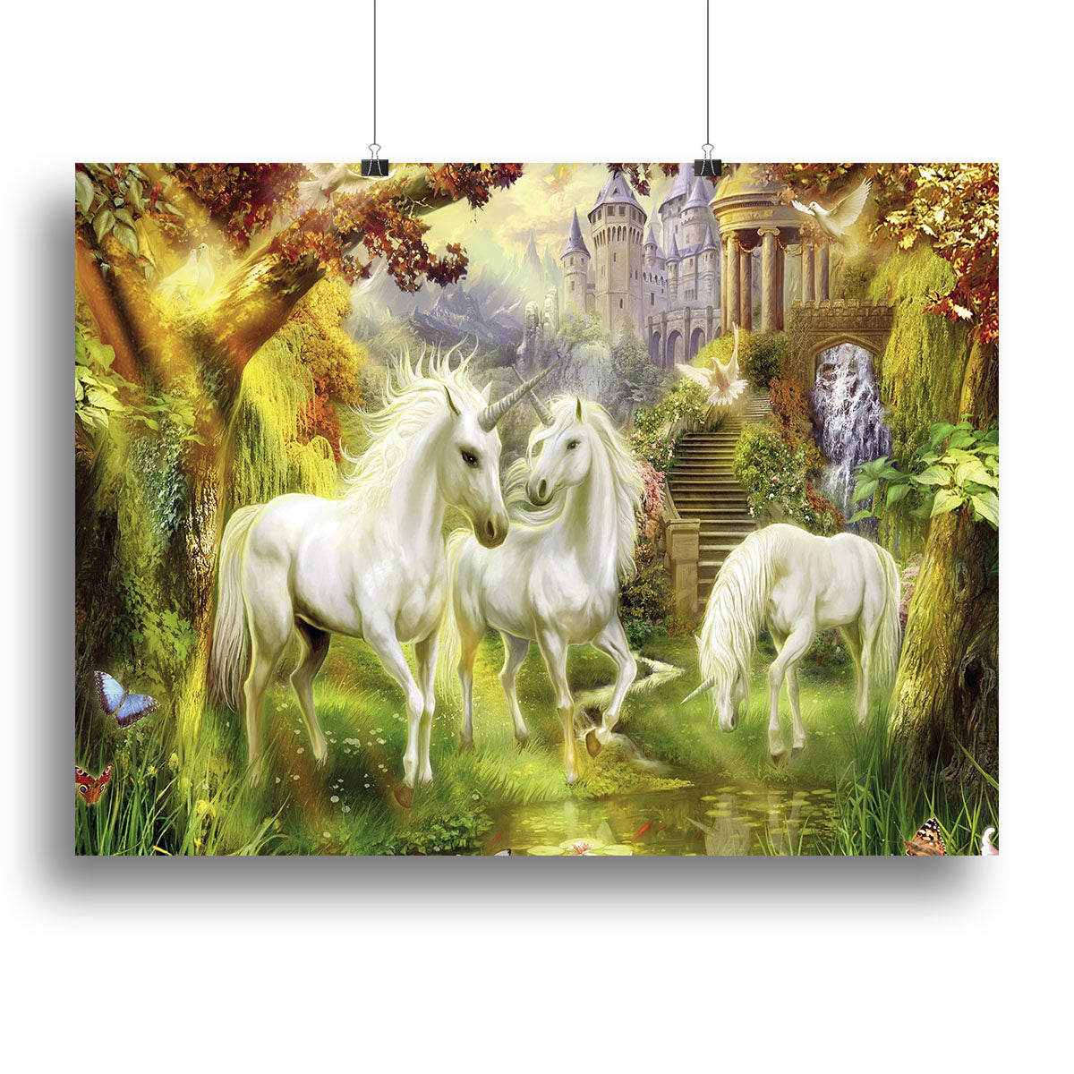 Unicorn Kingdom Canvas Print or Poster - Canvas Art Rocks - 2