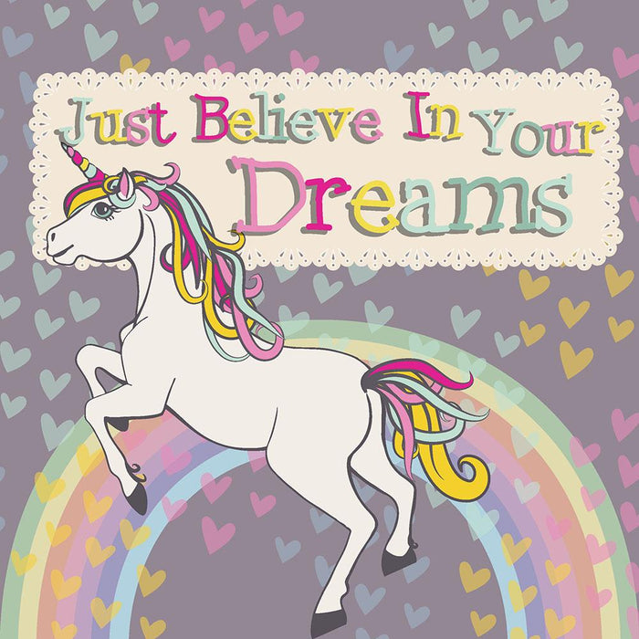 Unicorn believe in your dreams Wall Mural Wallpaper